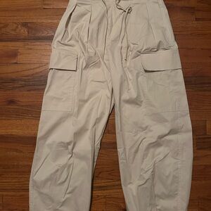 Zara Beige Cargo Pants
